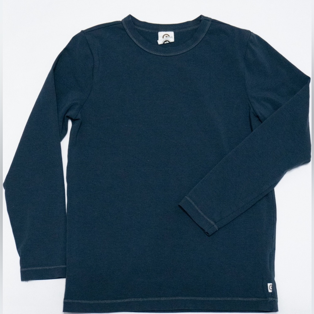 Musli Cozy Me Drop Shoulder Long Sleeve T, Night Blue Size 7Y Kids